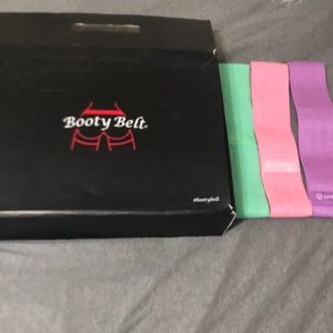 Booty Belt System XS-S (00-4, 23”-28”) plus 3 resistance bands